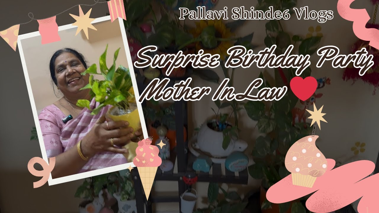 Day 24 - SURPRISE Birthday Party of Mother-In-Law ❤️