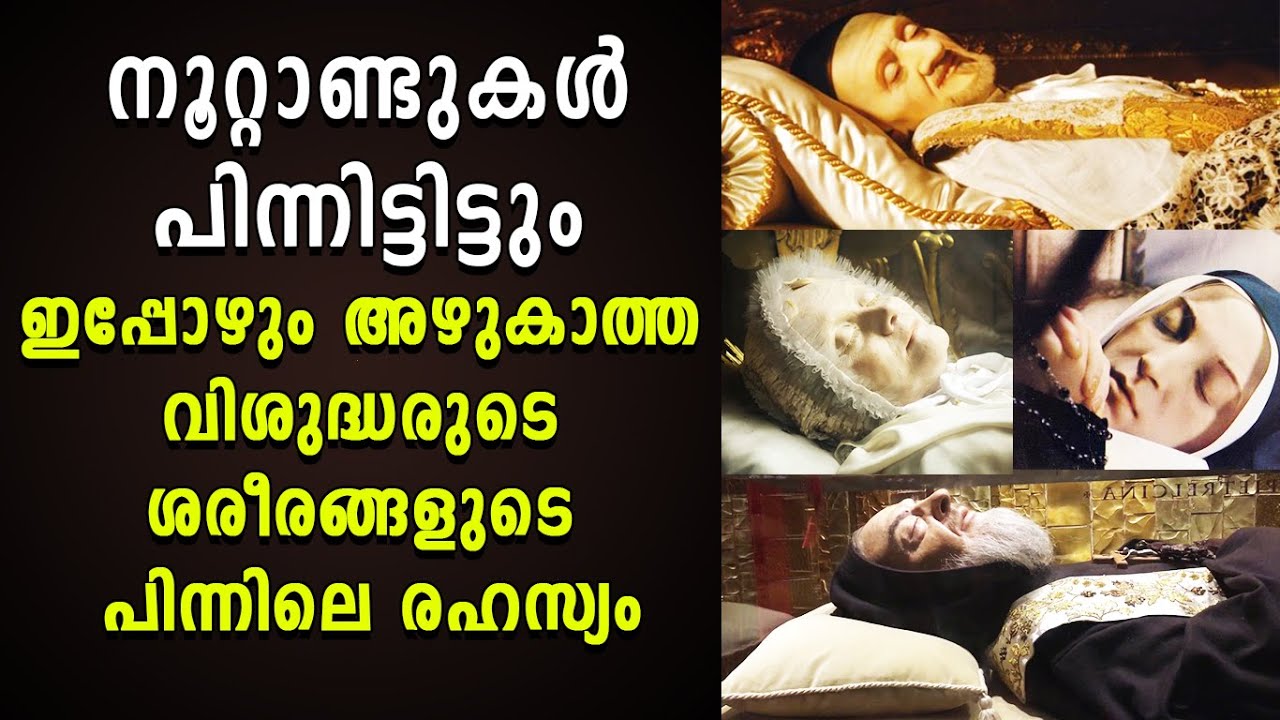 നൂറ്റാണ്ടുകൾ പിന്നിട്ടിട്ടും ഇപ്പോഴും അഴുകാത്ത വിശുദ്ധരുടെ ശരീരങ്ങളുടെ  പിന്നിലെ രഹസ്യം | Info Tiles