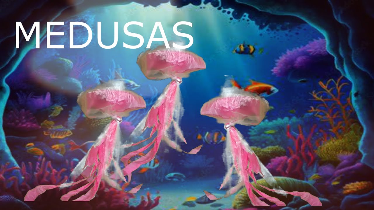 MEDUSAS🪼hechas con bolsas plasticas😱