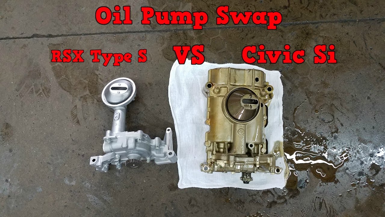 K20A RSX Type S Oil Pump Swap Into an 8th Gen Civic Si K20Z3
