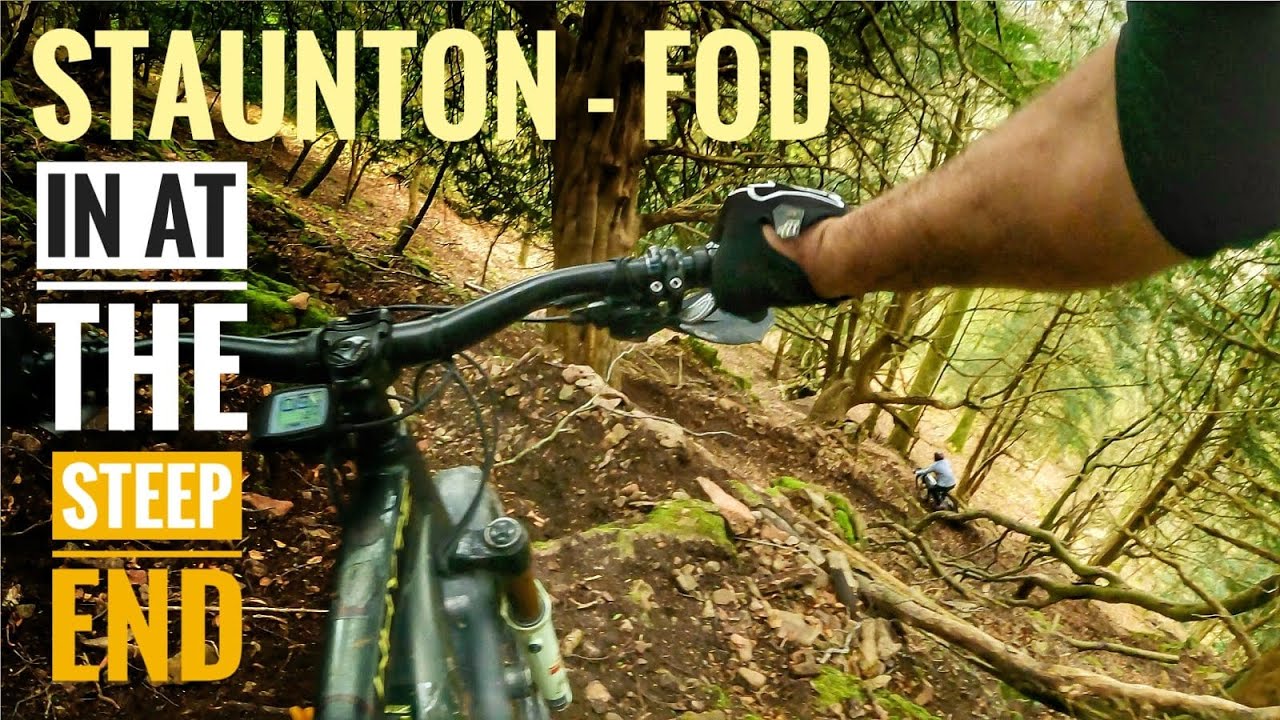 Staunton - In at the steep end. #mtb #fod #ebike #forestofdean #mtblife