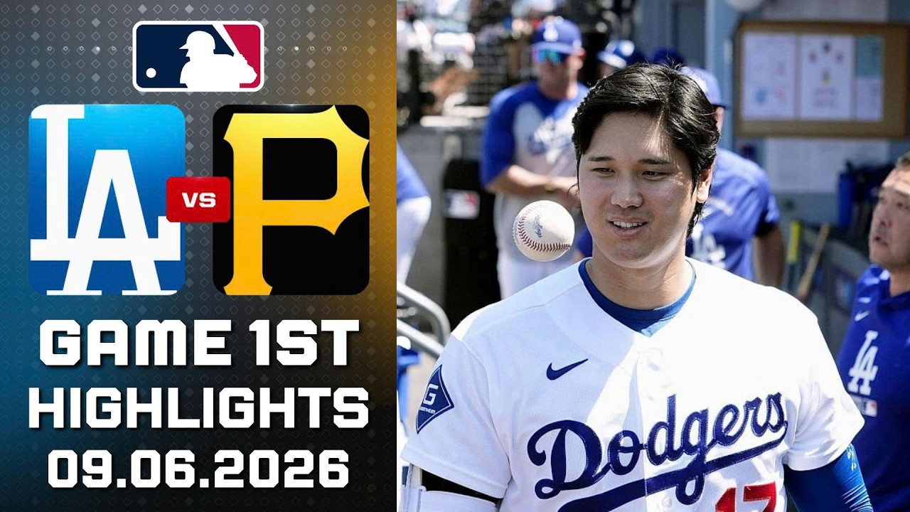 🔴LIVE🔴Los Angeles Dodgers Vs Pirates Game 1th Highlights June 09, 2026 Envivo MLB THE SHOW 26