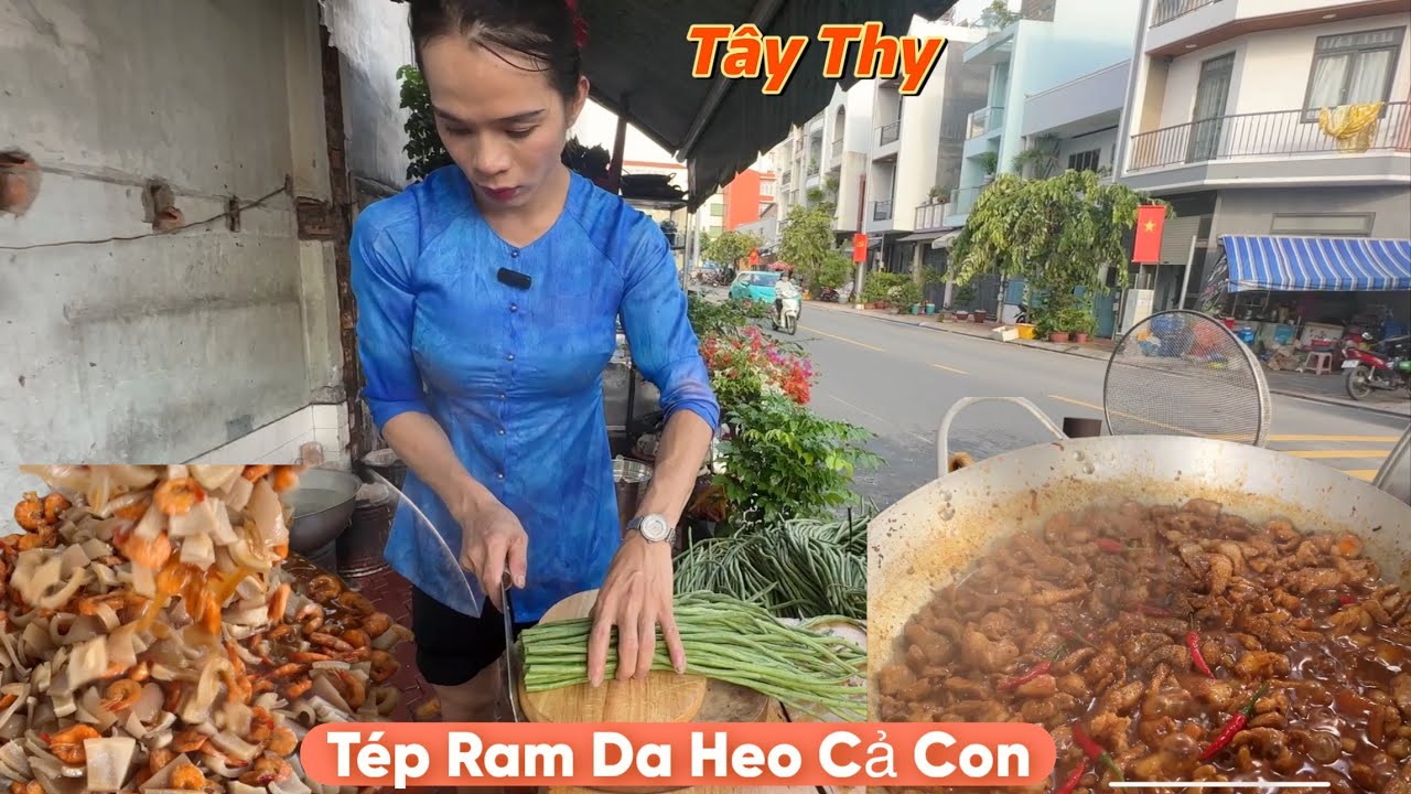 Đã Mắt Khi Tây Thy Làm Tôm Ram Da Heo Cả Con,Tiết Lộ Bí Quyết Làm Nước Màu