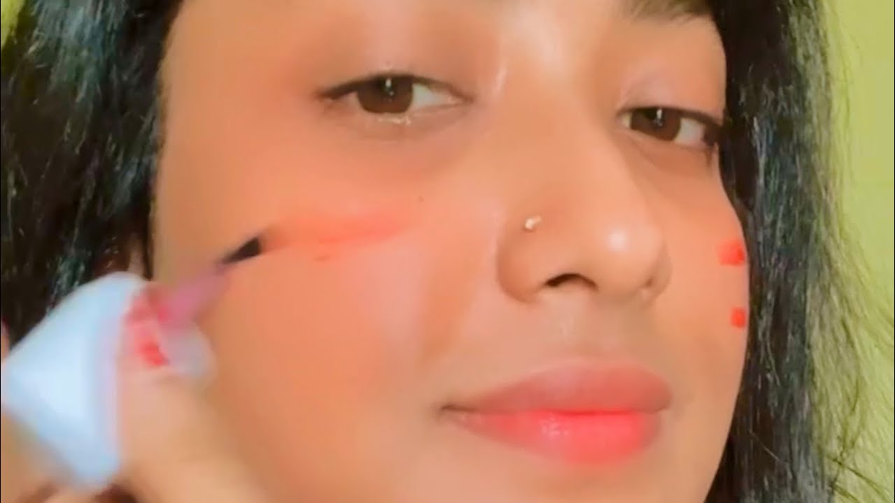 My secret reveal!! Bene tint | lip and cheek liquid blush review | easy & simple way for makeup 💄