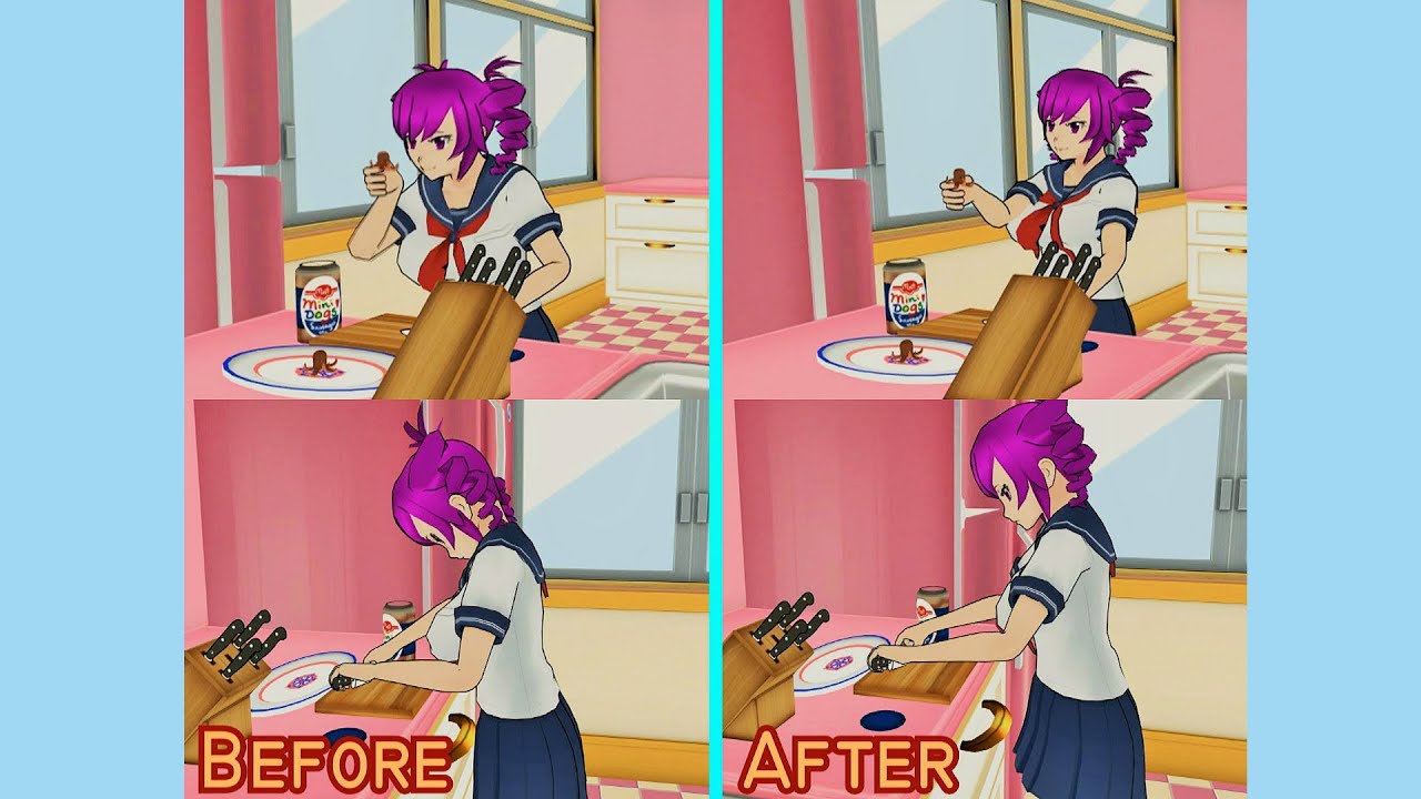 *NEW* KOKONA COOKING/CUTTING ANIMATION | Yandere Simulator