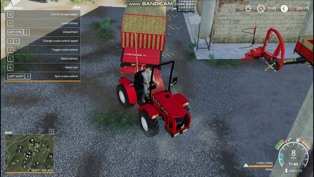 Collecting straw with AGT| Slovenian Countryside #3