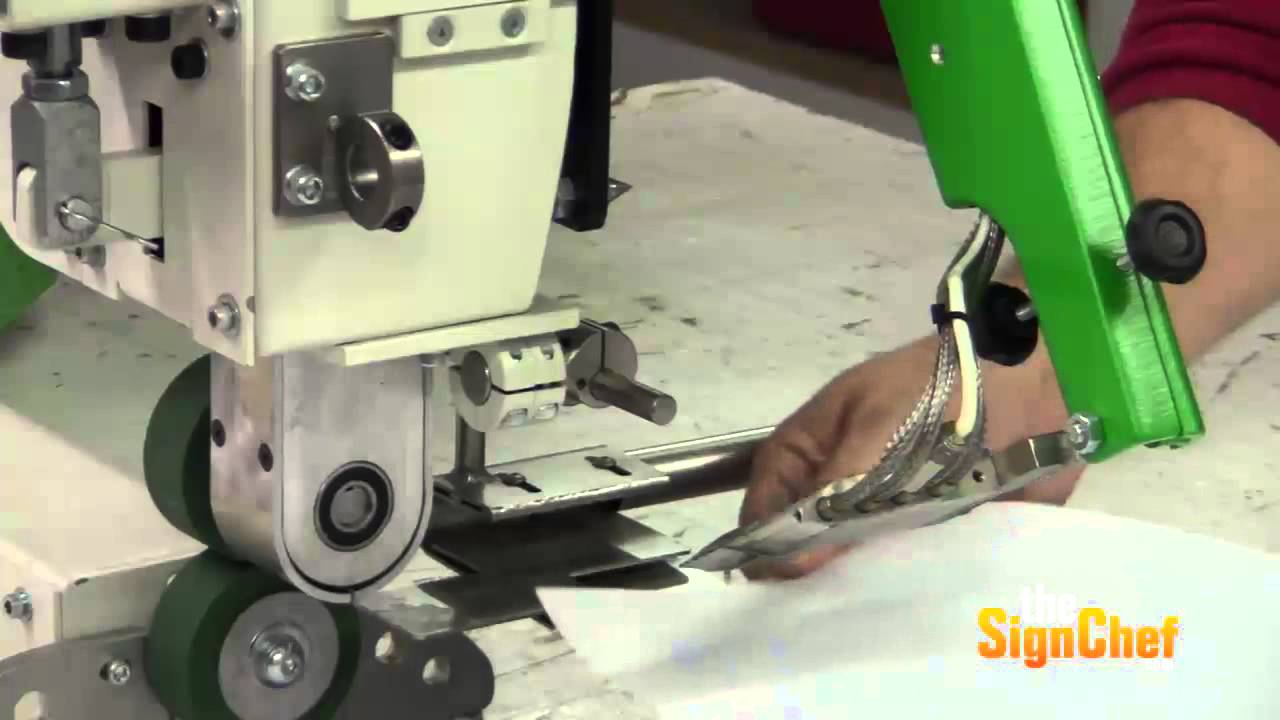 Banner Hemming and Grommets