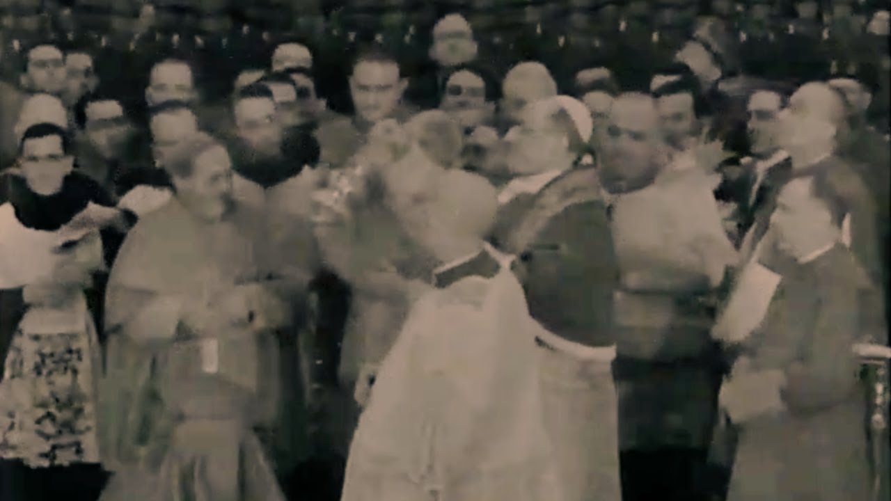 Pope Pius XII inaugurates Marian Year 1954. Ceremonies and celebrations in Rome