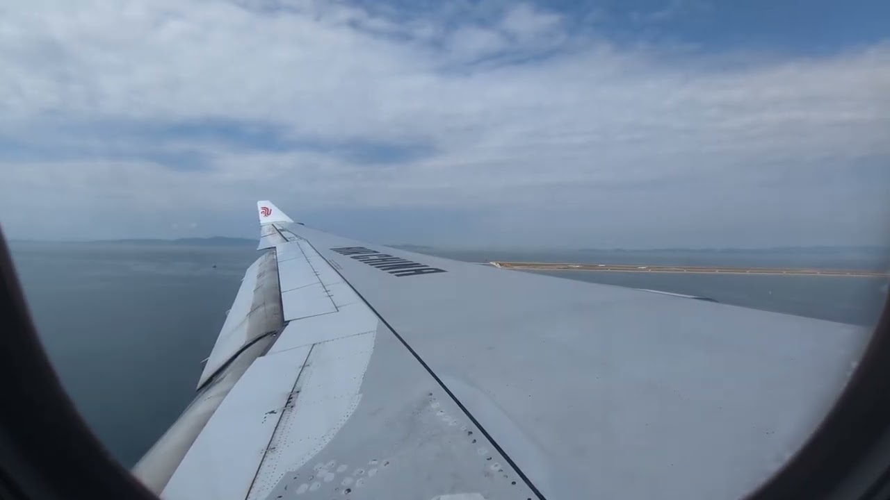 HD-Air China CA-927 Airbus A330-300 Landing Osaka Kansai from Beijing