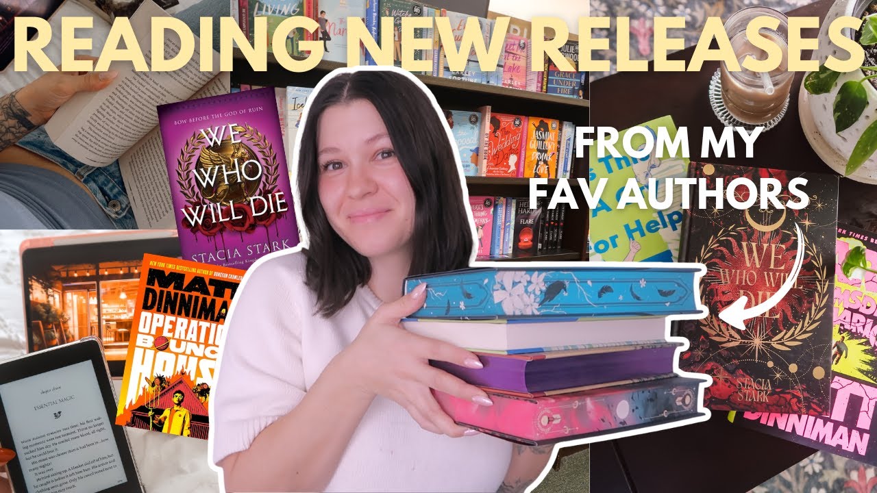 reading *only* NEW RELEASES for a week ✨ Reading Vlog