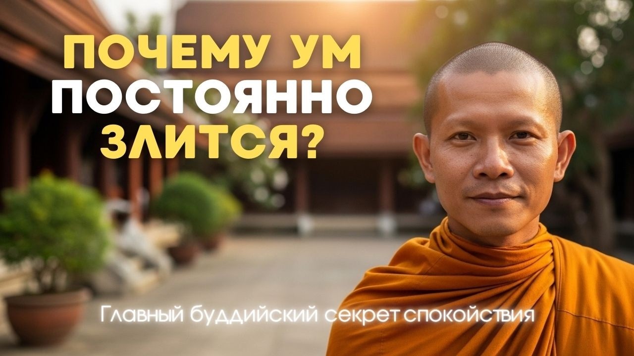 Как остановить раздражение за несколько секунд I Будда объяснил, как победить раздражение