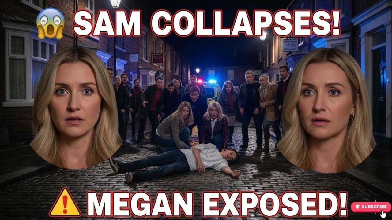Sam Collapses! Megan’s Downfall Begins! | Coronation Street
