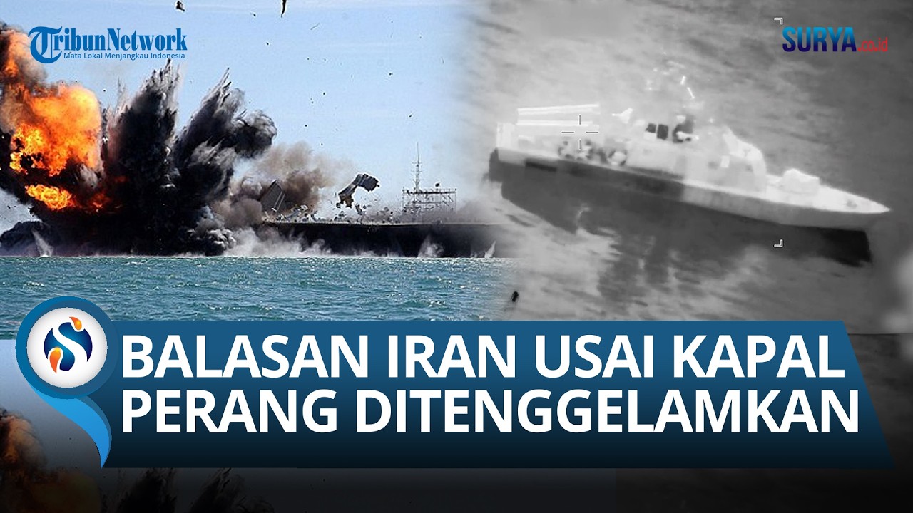 Iran Luncurkan 10 Rudal Hipersonik Fattah-Qadr ke Pangkalan AS Usai Kapal Perusak Dena Dihancurkan!