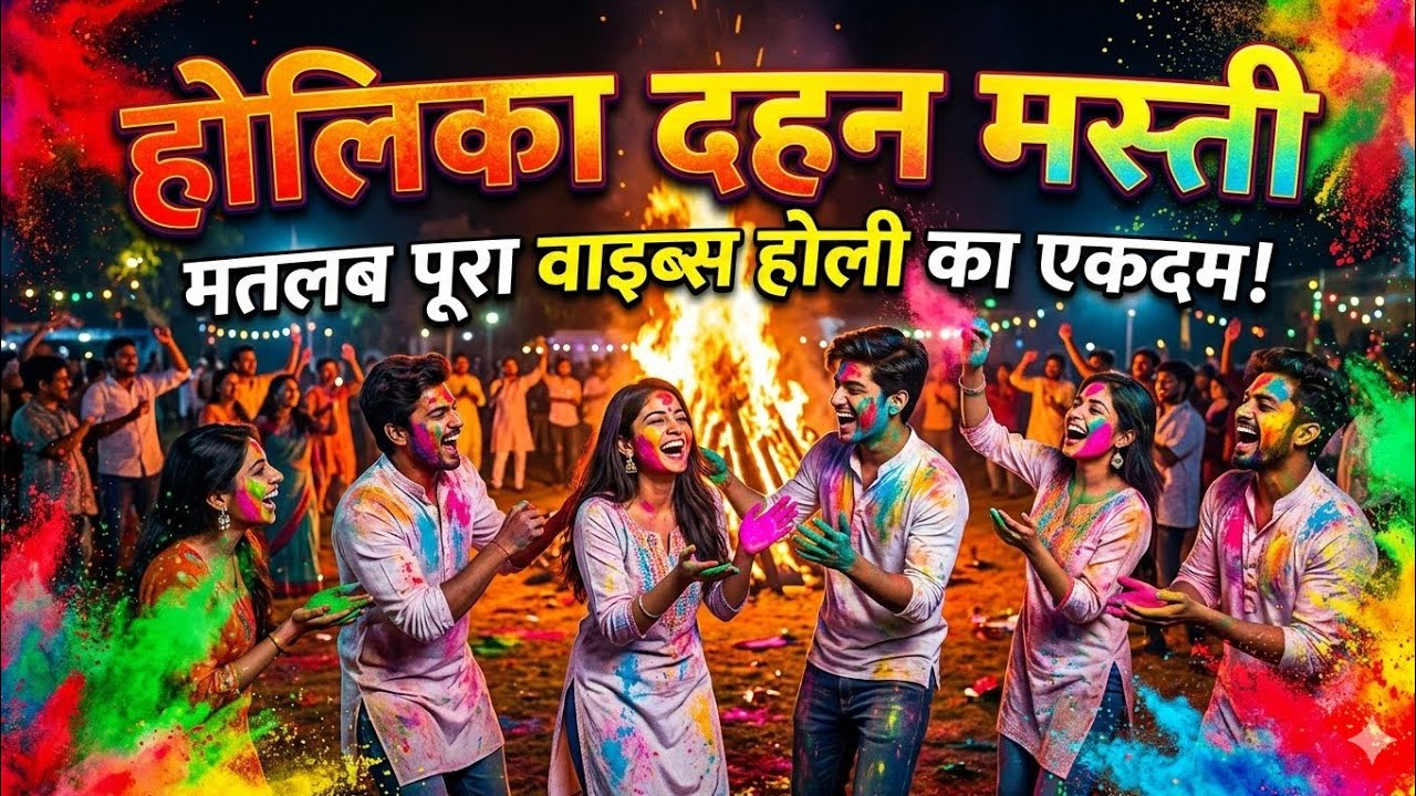 Holika dahan masti ❤️‍🩹❤️‍🩹