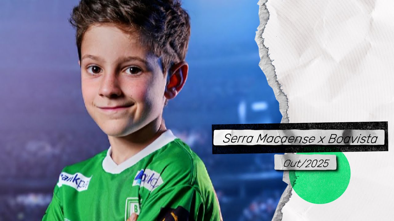 Miguel Salgado - Melhores momentos de Serra Macaense x Boavista - Edilson Silva Kids out/2025