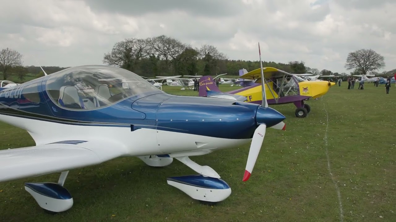 Popham Microlight Trade Fair 29th April 2023 4K
