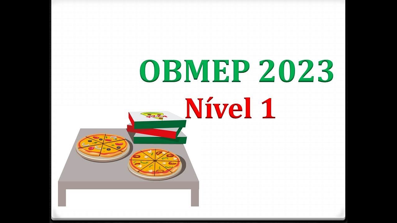 OBMEP 2023 - NÍVEL 1- QUESTÃO 13 - 1ª FASE