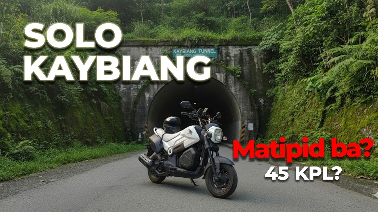 MATIPID BA TALAGA ANG HONDA NAVI? | Kaybiang Solo Ride