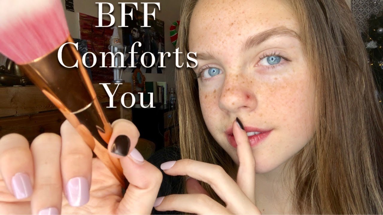ASMR~ Comforting Friend Helps Your Depression