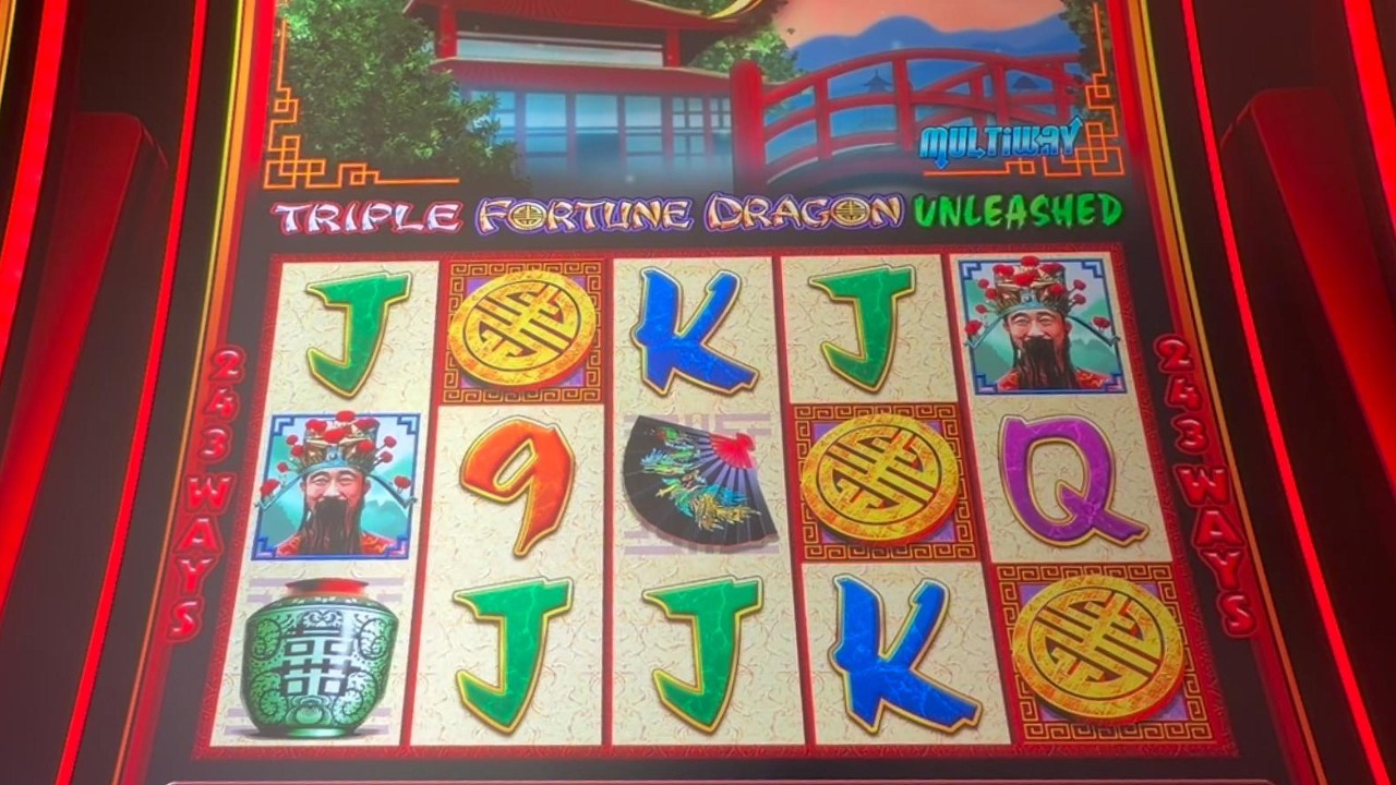 $30 Bet 3-Coin Down-Right Stair-Step Pattern | Triple Fortune Dragon Unleashed