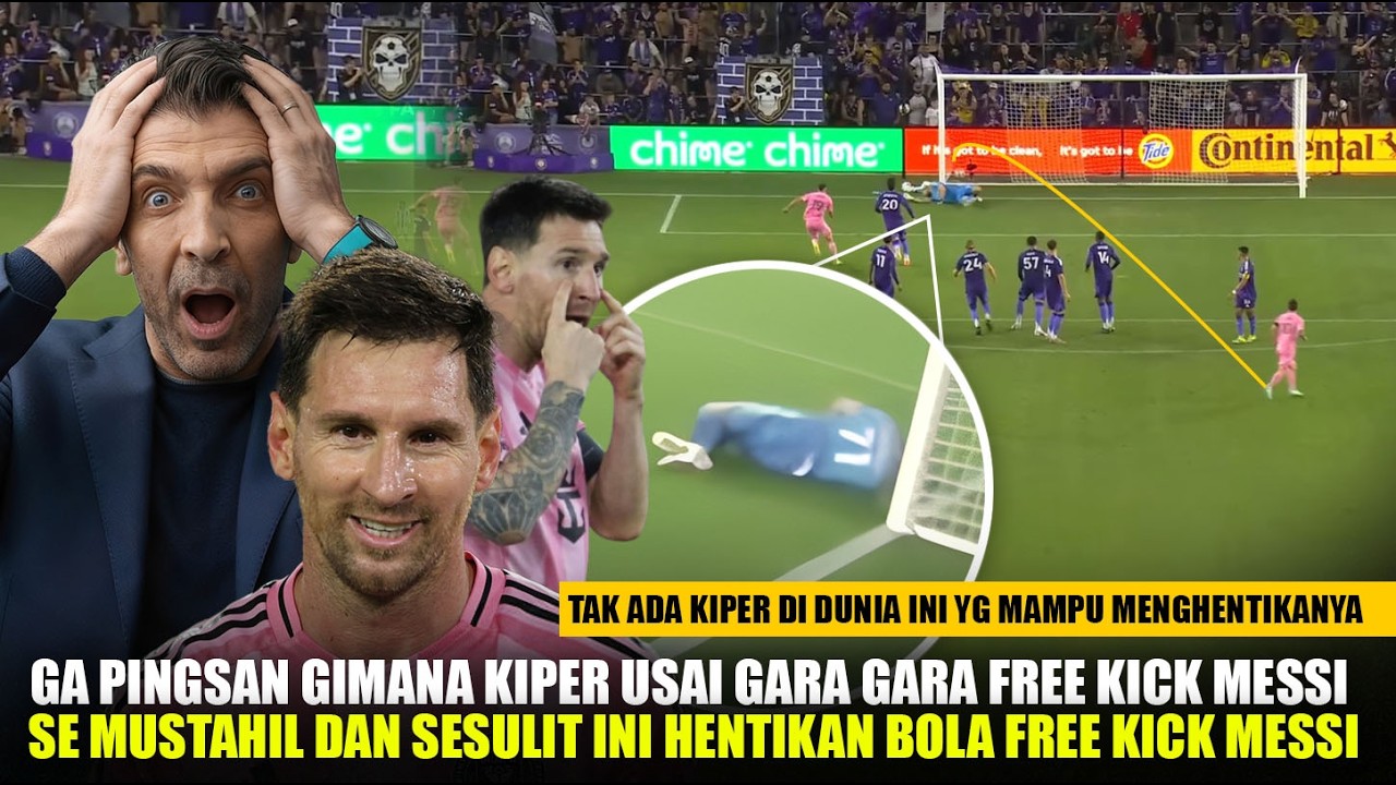 Bikin Kiper Pingsan!! Buffon ungkap Sulitnya Tangkap Bola Tendangan Bebas Messi yg Seperti di Remote
