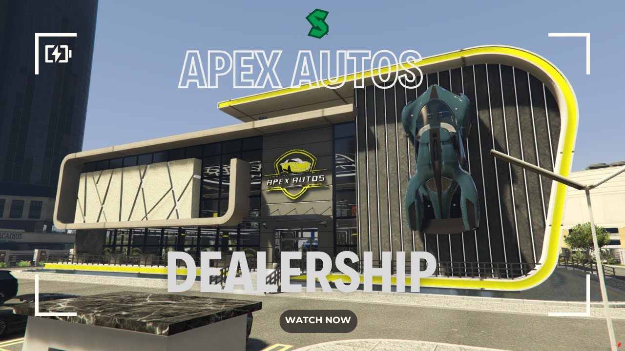 [MLO] Apex Autos Dealership & Auto Repair /FiveM MLO GTA 5 RP Interior