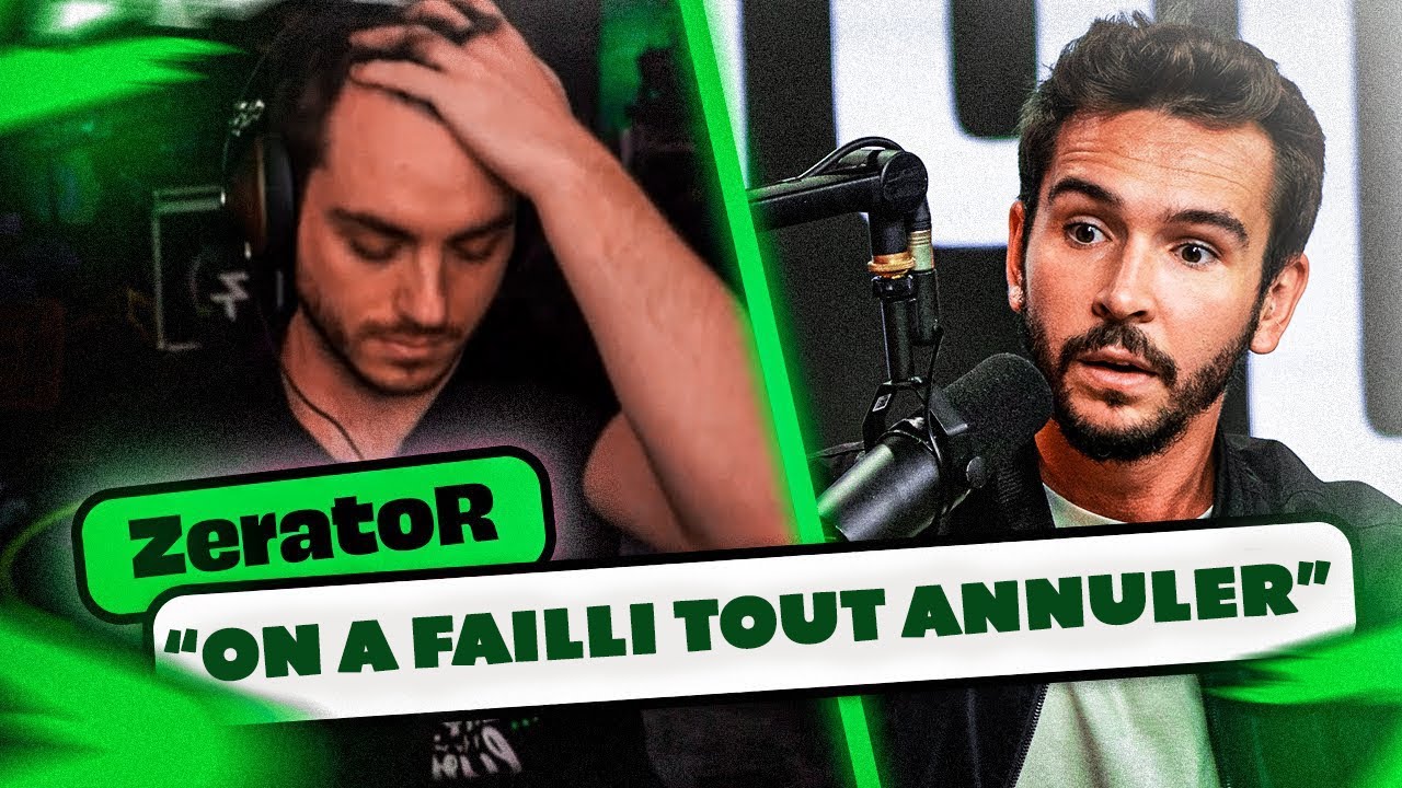 L'interview de ZeratoR apr&egrave;s le ZEvent 2022