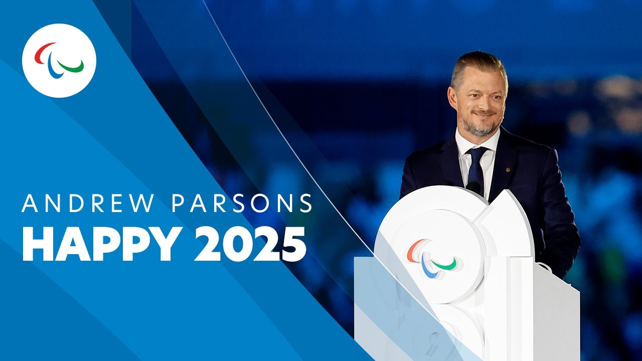 Happy New Year from IPC President Andrew Parsons