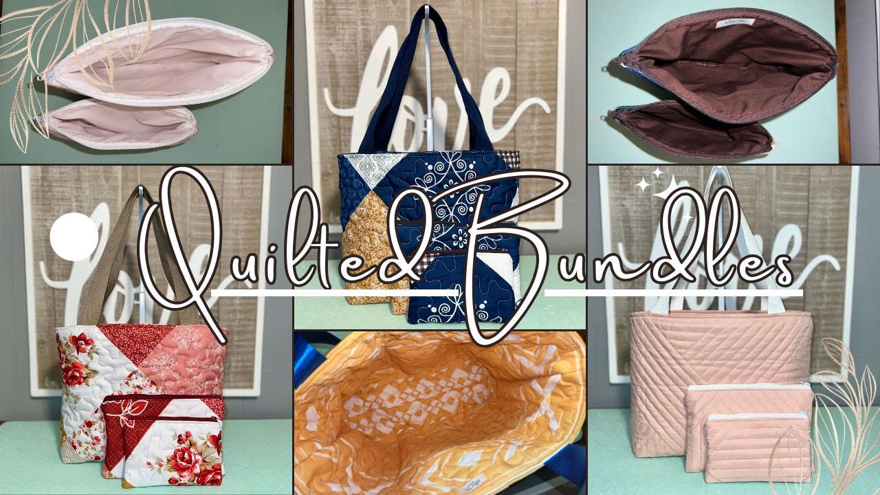 Let's Sew the Quilted Bundles for the SHOP! Plus, Sneak Peek at the SPRING COLLECTION!