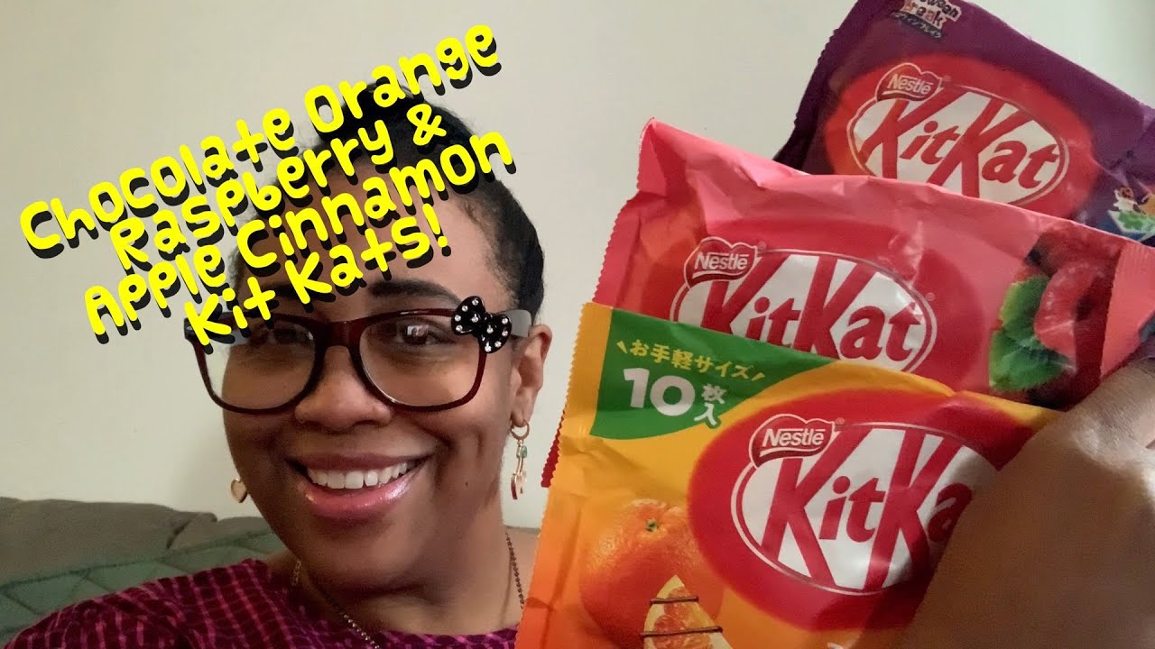 Chocolate Orange, Cinnamon Apple & Raspberry KitKat! #264