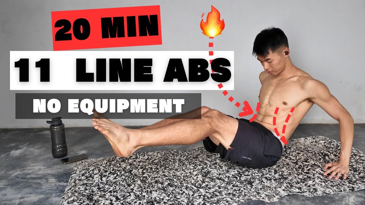 RUTINA COMPLETA DE CORE Y ABDOMEN / 20 Min INTENSO desde La Casa 🏠