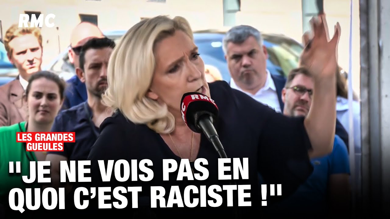 Marine Le Pen face aux GG