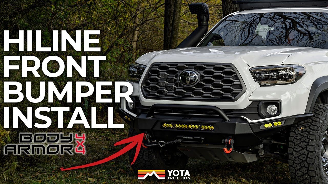 Best Tacoma Front Bumper On A Budget? Body Armor 4x4 Install