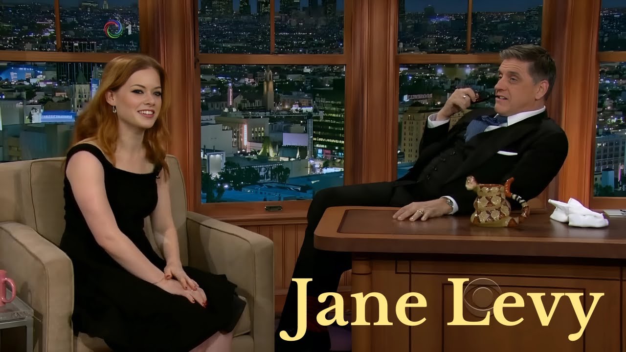 Jane Levy’s Playful Teasing Leaves Craig Ferguson Flustered & Wanting More on The Late Late Show!