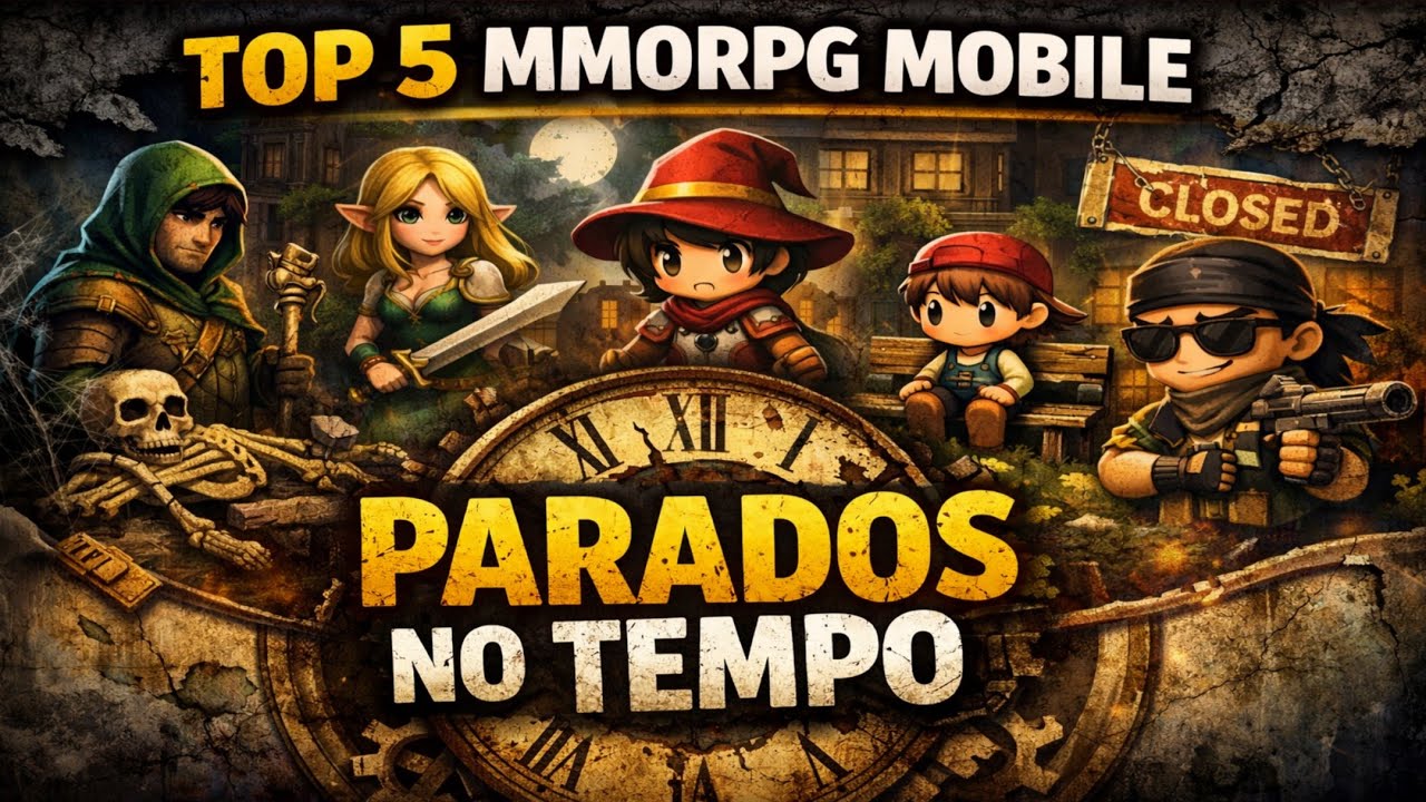 Top 5 MMORPG Mobile que Pararam no Tempo (Anos Sem Atualização)