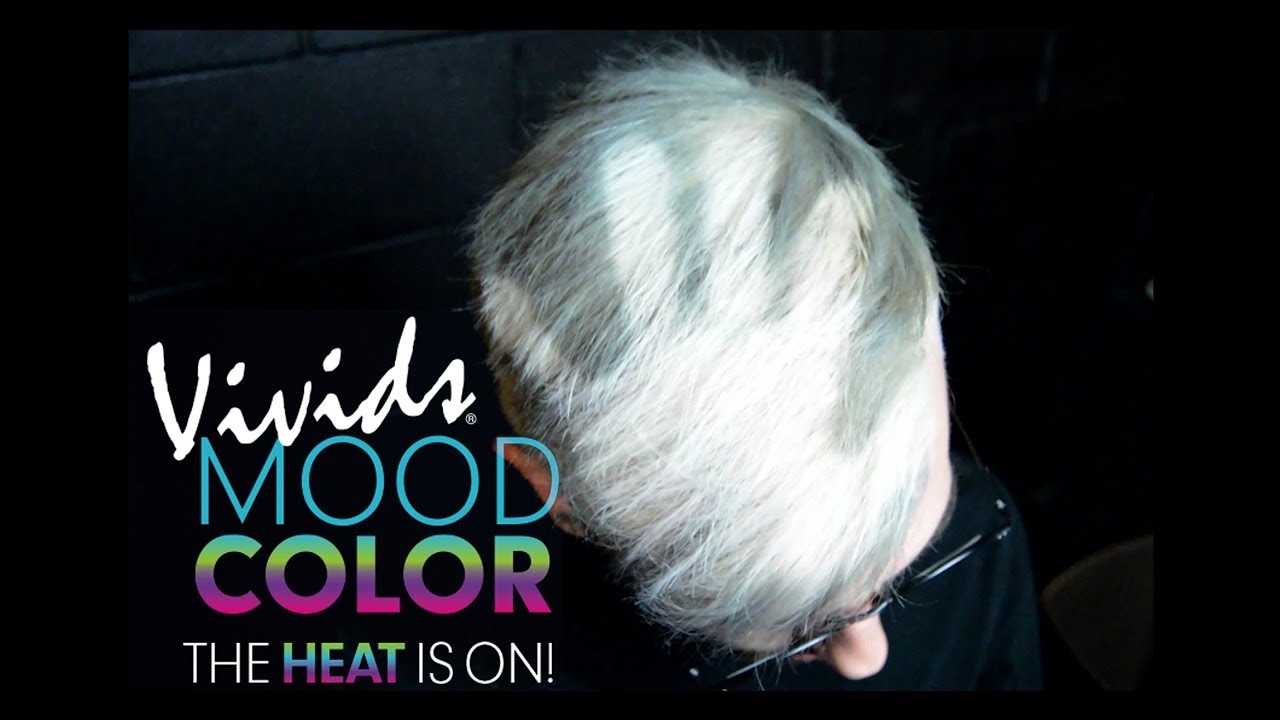 Color changing hair color X Pravana Vivids Mood Color