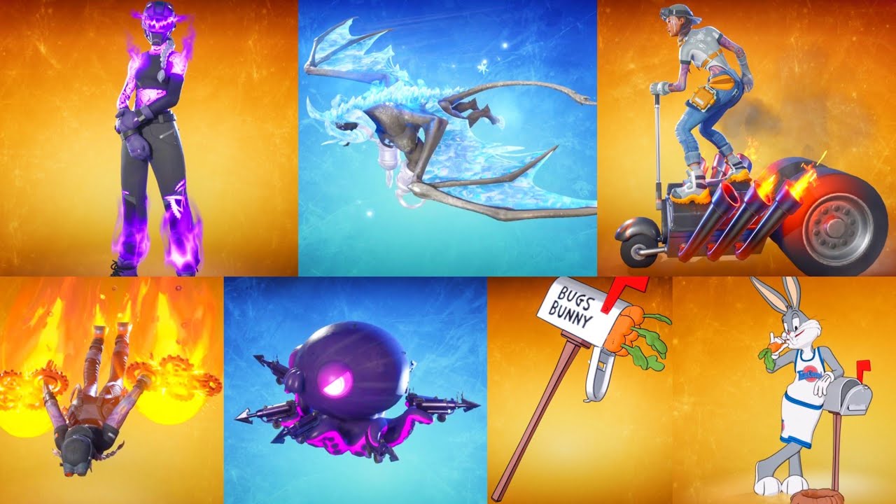 Fortnite C7S2 - All Battle Pass Tiers! 🔥