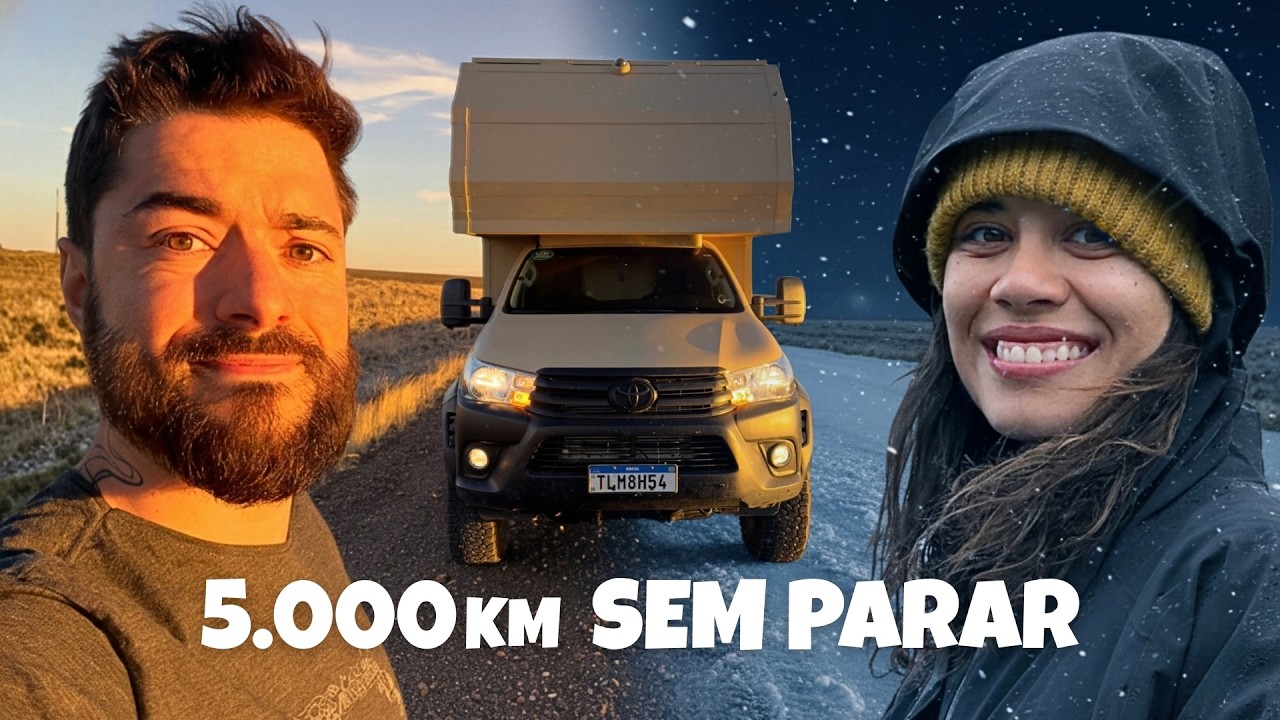 Dirigimos 5.000km em 10 DIAS até o Ushuaia