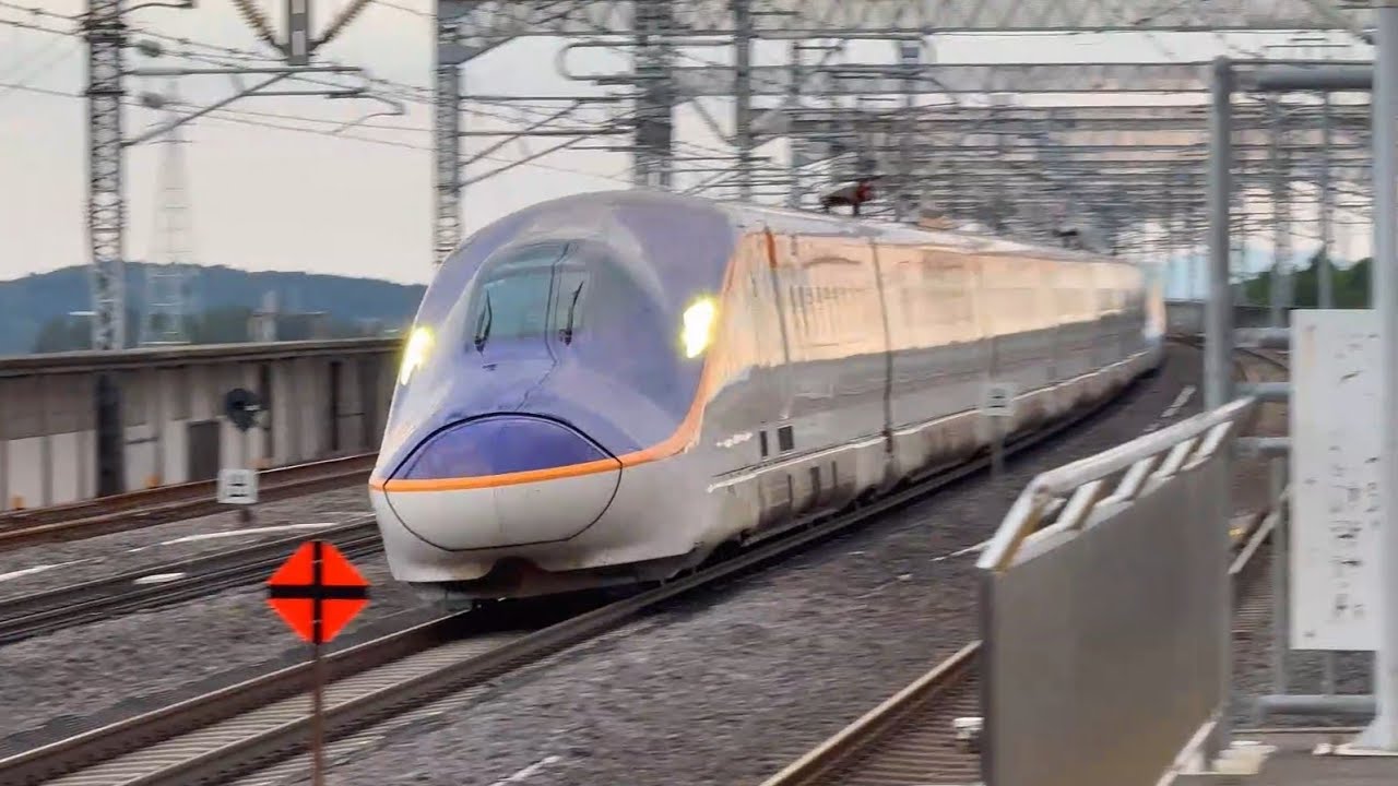 東北新幹線 2025 | E2・E3 ・E5・E6・E8系 | 高速通過・発着列車集 | 那須塩原駅 | Nasushiobara