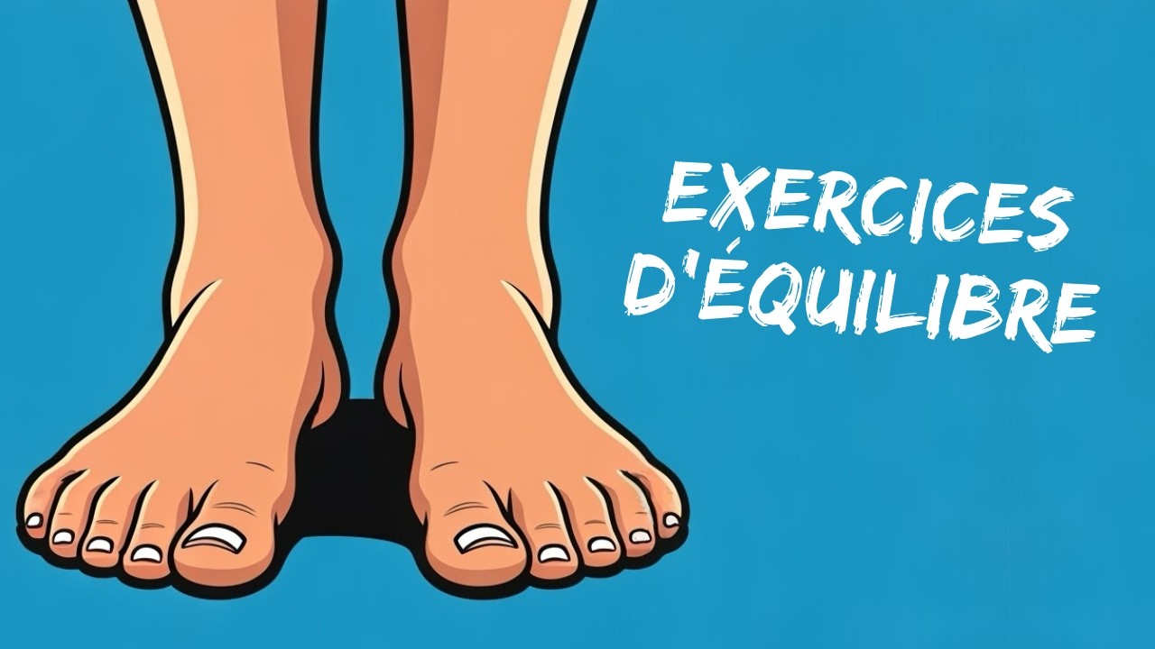 Sclérose en plaques: EXERCICES d'ÉQUILIBRE debout dynamique niv. 4 avancé