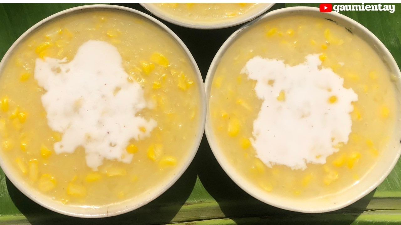 CHÈ BẮP ĐẬU XANH bổ dưỡng dễ làm đón năm mới may mắn cả năm | Gấu Miền Tây