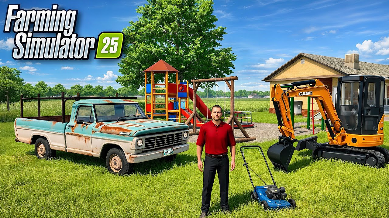 They Hired Me to Landscape Grandpa’s Rundown Motel?! FS25 