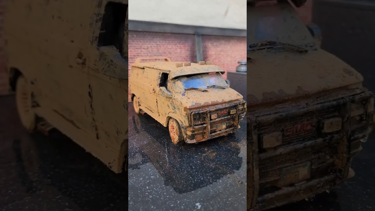 GMC Vandura Deep Clean #gmc #diecast #cleaning