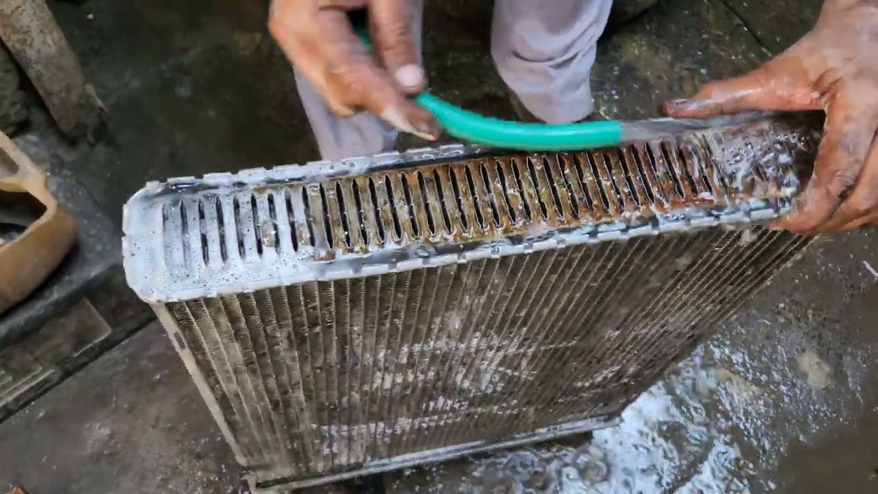 Radiator So Dirty It Was Almost Solid! | Deep Clean Transformation