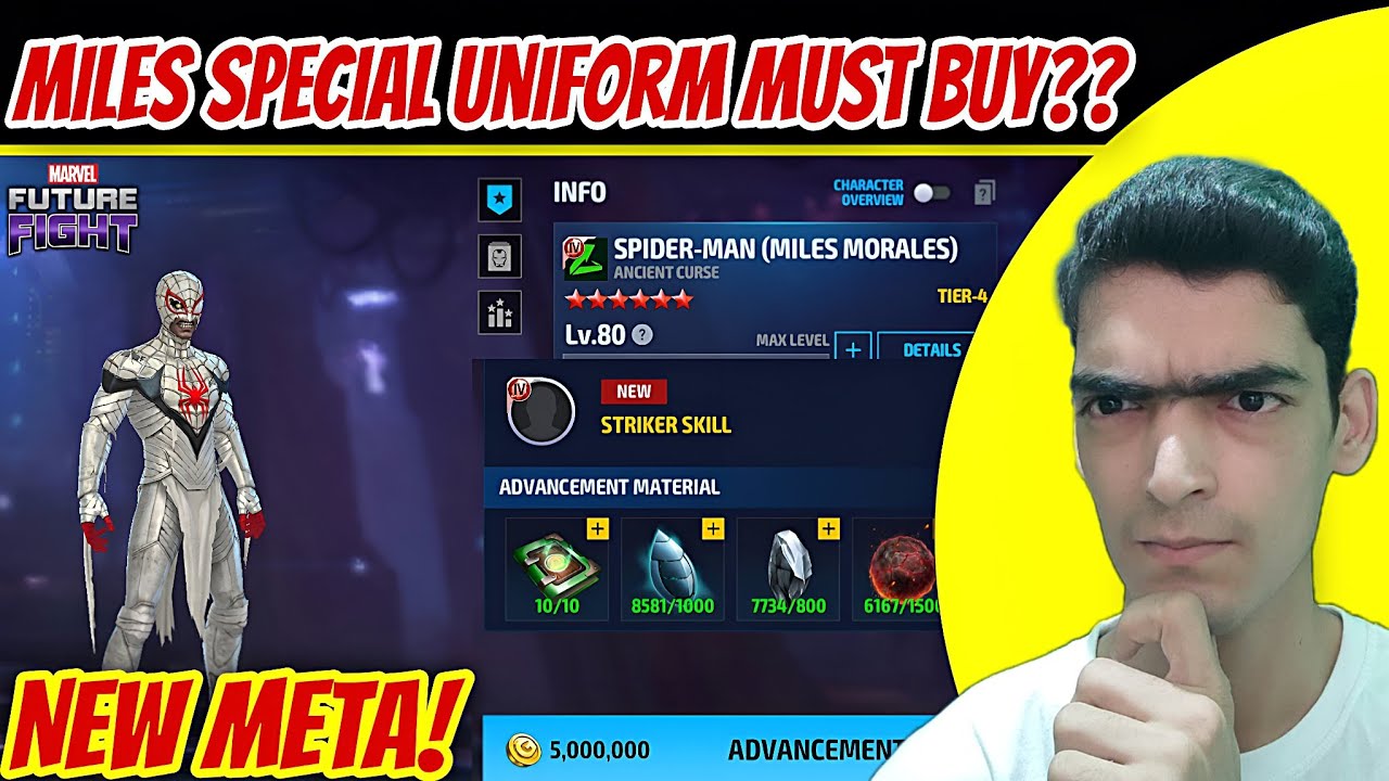 🔥 Super DPS Meta 🔥 Miles Morales Special Uniform Must Buy? | Marvel Future Fight 