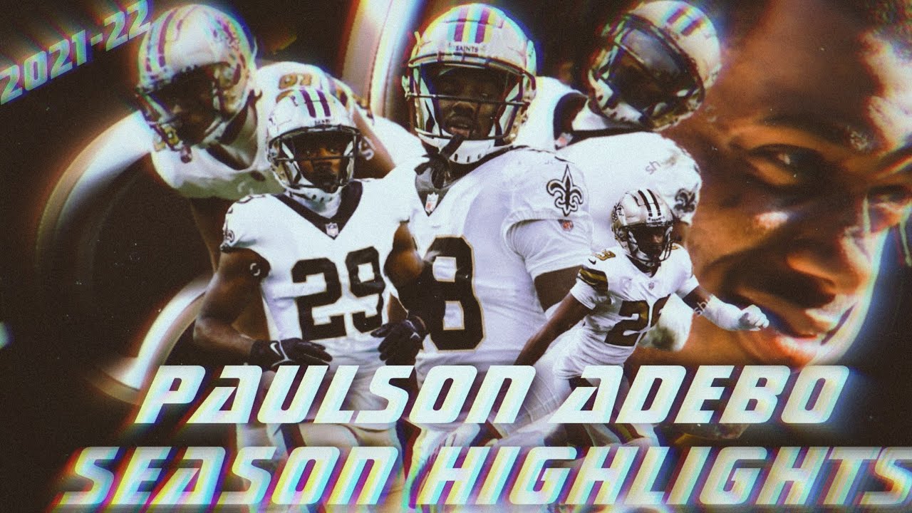 Paulson Adebo Full Rookie Season Highlights 