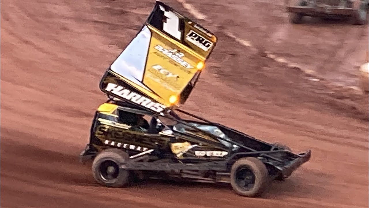 BRISCA F1 stock cars at odsal stadium heat 1