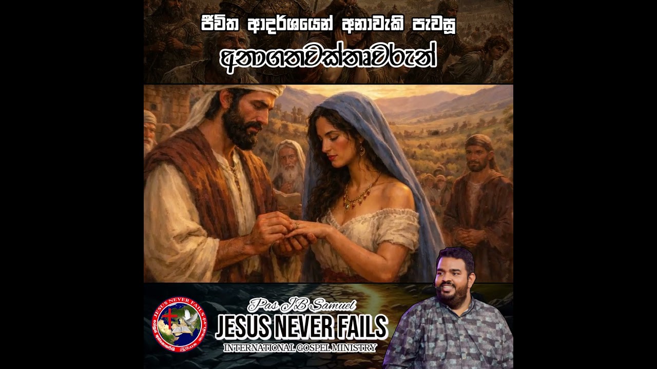ජීවිත ආදර්ශයෙන් අනාවැකි පැවසූ අනාගතවක්තෘවරුන්  | Pas JB Samuel | JesusNF