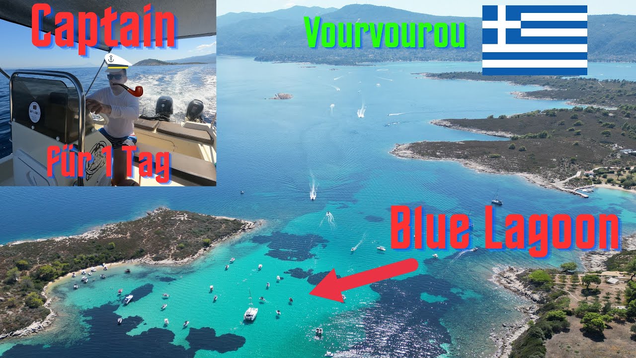 Boot ausleihen BLUE LAGOON Vourvourou Chalkidiki Sithonia Griechenland