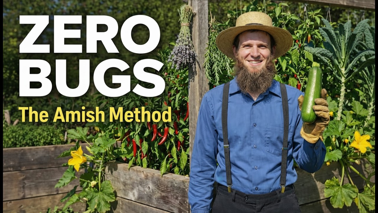 The Amish Secret to Keeping Pests Out Of your Garden Forever